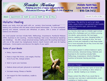 Tablet Screenshot of benderhealing.com